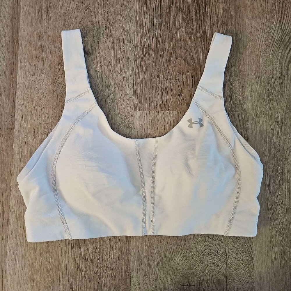 Under Armour White Sports Bra, 34D